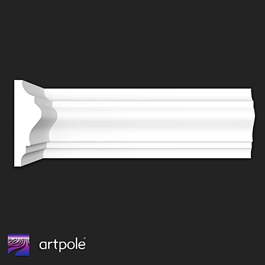 Gypsum Molding SMG540 3D model image 1 