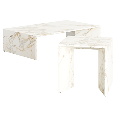 Ilise Marble Coffee Tables By Crate&Barrel