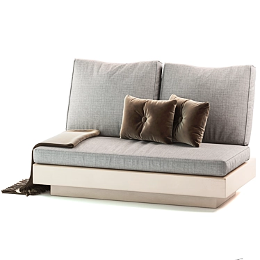 Nordic Outdoor Sofa G5009b 3D model image 1 