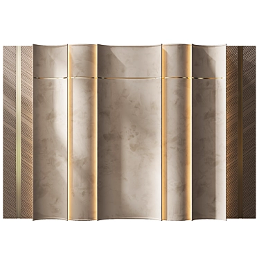 Versatile Wall Panel Decor 135 3D model image 1 