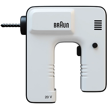 Braun Precision Drill: Upgrade Toolkit 3D model image 1 