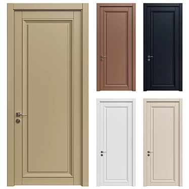 3D Model Interior Doors 256 3D model image 1 