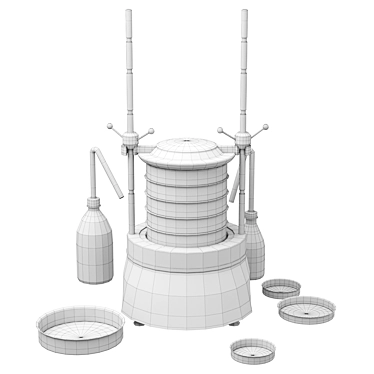 Precision Lab Vibration Mixer 3D model image 1 