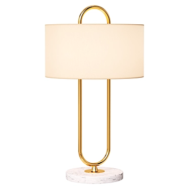 Hozo Warner Table Lamp 3D model image 1 