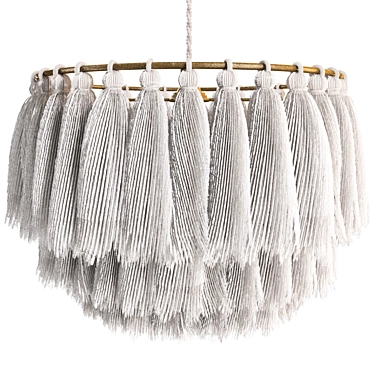 Boho Tassel Pendant Lamp