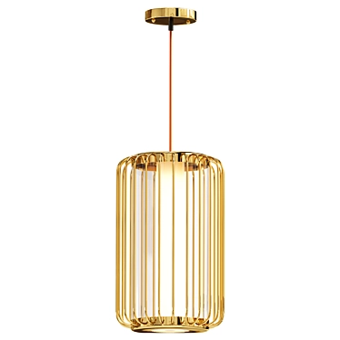 Modern Pendant Light Kai 2 3D model image 1 