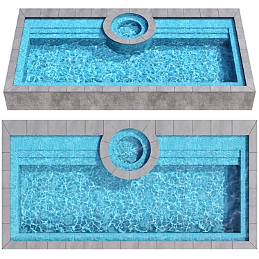 Pool No112: Visualization-Ready 3D Model 3D model image 1 