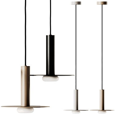 Adjustable Reina Pendant Lamp, 19.5cm 3D model image 1 