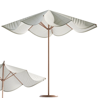 Round Cantilever Outdoor Patio Umbrella Pottery Barn 002