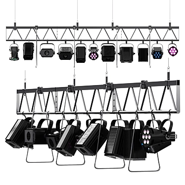 Stage Soft Farm Lighting Equipment 3D model image 1 