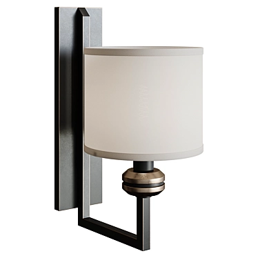 Modern Wall sconce NYC Dantone 3D model image 1 