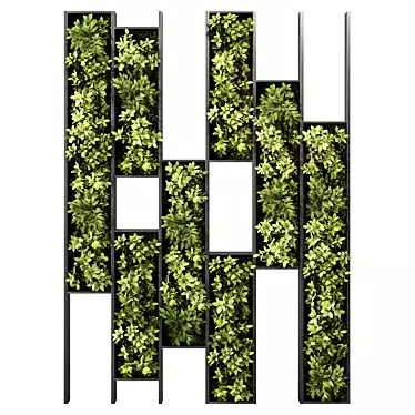 Harmony Green Wall Divider 3D model image 1 