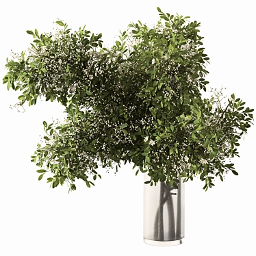 Green Branch Bouquet 193 3D model image 1 