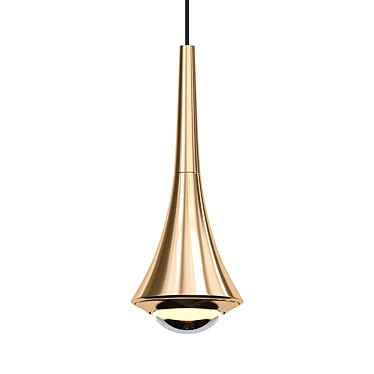 ImperiumLoft CAI B Brass Pendant 3D model image 1 