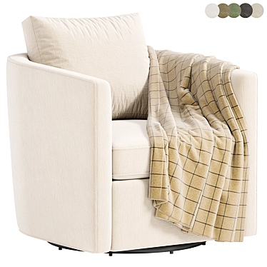 Drew Small Swivel Accent Chair