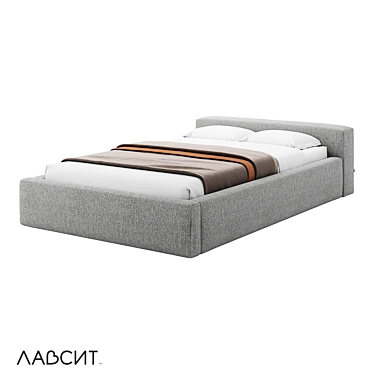 Kasper 120 Luxury Bed in Wide Varieties 3D model image 1 