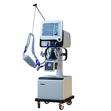 Advanced ICU Machine for Critical Care 3D model image 1 