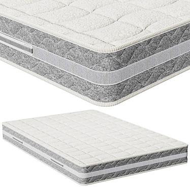 Trend Plus Mattress | 130x190x22cm 3D model image 1 