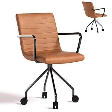 Modern Ergonomic Klip Chair 2013 3D model image 1 