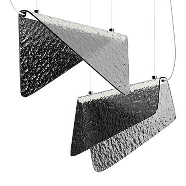 Contemporary Elegance Pendant Light 3D model image 1 