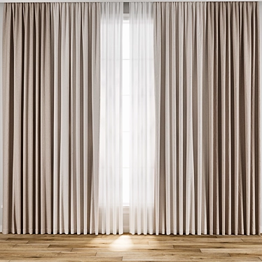 Archived Curtain Models Collection 3D model image 1 