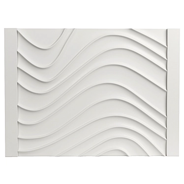 Decorative panel wave 8