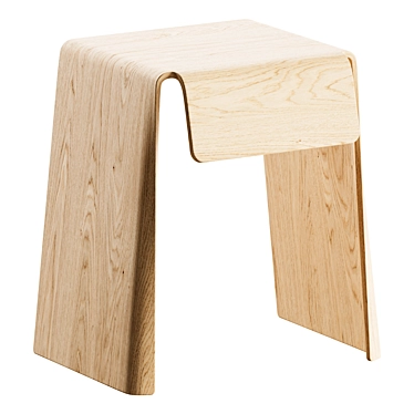 Modern Stool MANERBA SUPER RANDOM 3D model image 1 