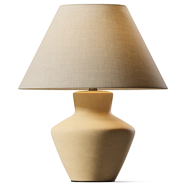 Sleek Modern Table Lamp 3D model image 1 