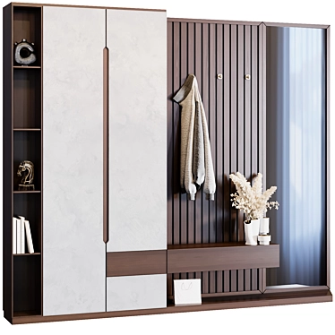 CoronaLegacy Hallway 06 Model 3D model image 1 