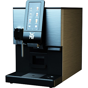 Sleek 3D Coffee Machine Model 3D model image 1 