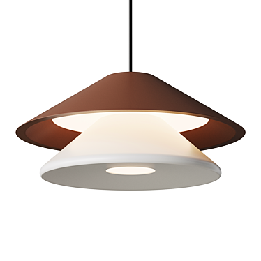 Conical LED Lamp TANELI 3D model image 1 