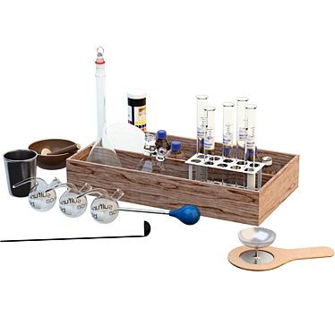 Ultimate Chemistry Lab Equipment 3D model image 1 