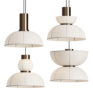 Retro Wabi Sabi Japanese Pendant Light