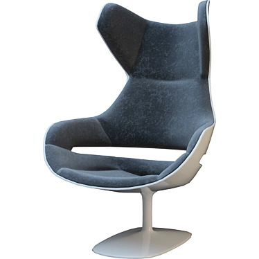 Sleek Zanotta Evolution Armchair 3D model image 1 