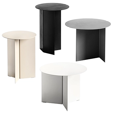 Modern Minimalist Tables Collection 3D model image 1 