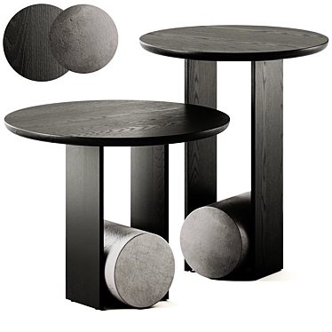 Elegant Bonaldo Element Coffee Tables 3D model image 1 