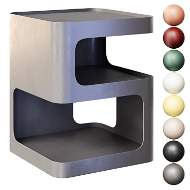 Brum Bedside Table from Divan.ru 3D model image 1 