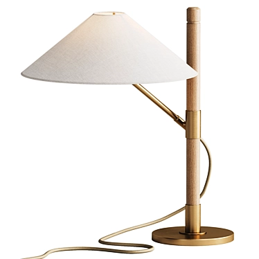 Elegant Devon Table Lamp Offer 3D model image 1 