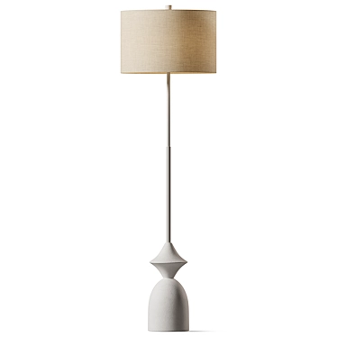 Gabby Charta Modern Floor Lamp 3D model image 1 