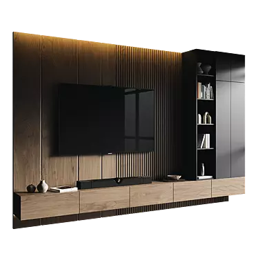 TV wall set 186