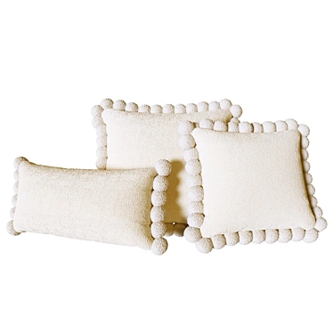 Soft Luxury Pillow 3D Model 3D model image 1 