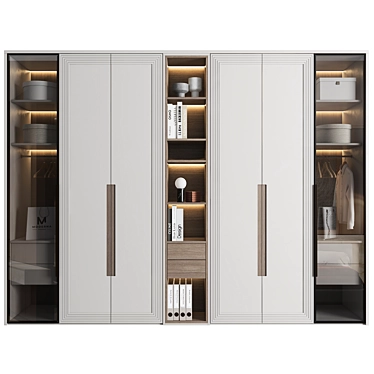 Modern Furniture Set 236 3D model image 1 