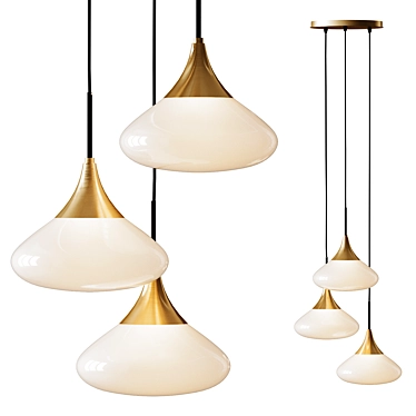 Elleme Pendant Light Fixture 3D model image 1 