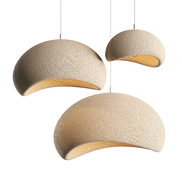 ENdoh Wabi-Sabi Makhno Pendant Lamp 3D model image 1 
