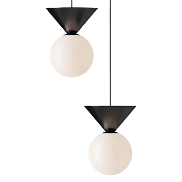 Gunvald Modern Design Lamp 3D model image 1 