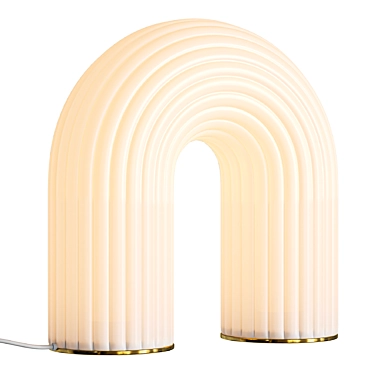 Sleek Vuelta Table Lamp 3D model image 1 