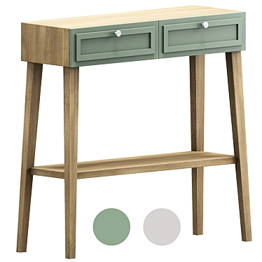 Slim Console Table "Andersen 3D model image 1 