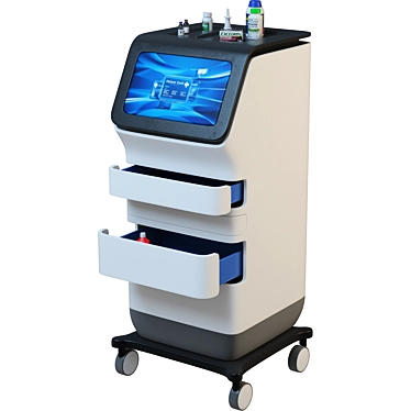 Franklin Patient Cart: Healthcare Essential 3D model image 1 