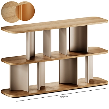 Morica Design Parentesi DP Bookcase Double sided