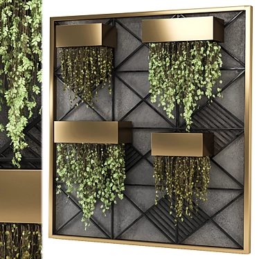 Vertical Garden Set 1365 Home 3D model image 1 